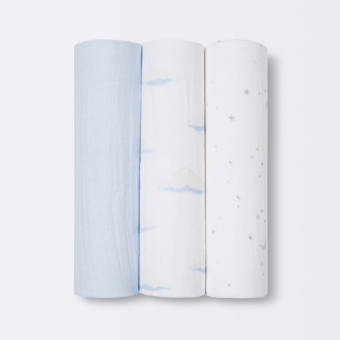 Cloud island shop muslin swaddle blankets