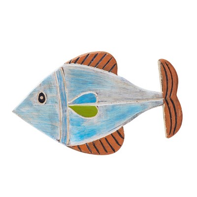 Beachcombers Blue Fish Wall Decor