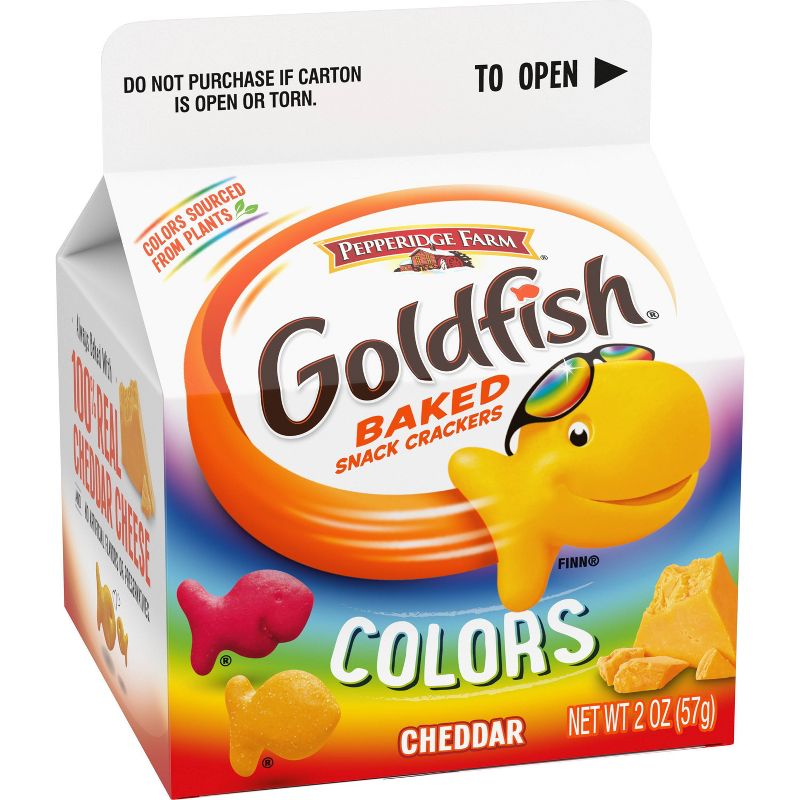 Pepperidge Farm Goldfish Colors Cheddar Crackers , 5 of 10