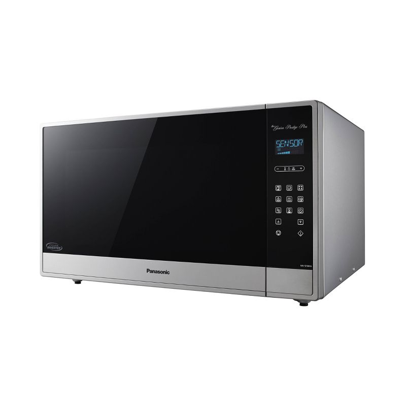 Panasonic 2.2 cu ft Cyclonic Inverter Microwave Oven - Silver - SE985S, 4 of 13