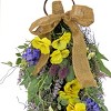 26" Pansy and Lavender Artificial Swag - National Tree Company - 3 of 3