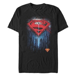 Men's Superman City Poster T-Shirt - 1 of 4