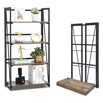 Latitude Run® 4-tier Shoe Rack With Umbrella Stand, Free Standing Entryway  Organizer With Bamboo Frame, Multifunctional Shoe Shelf For Entryway Hallway  Living Room Staircase