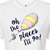 Women's - Dr. Seuss - Oh The Places I'll Go Balloon Cropped Graphic T-Shirt - 2 of 4