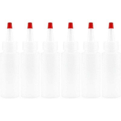 Cornucopia Brands Plastic Squeeze Bottles, for Crafts, Art, Glue, Condiments Fabric or Cake Decorating, Yorker Tip