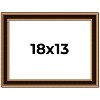 PosterPalooza | Weathered Gold Picture Frame - UV Acrylic, Backing Board, Hanging Hardware Included - 2 of 4