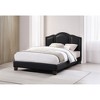 Full Size Upholstered Platform Bed with Headboard for Bedroom - 3 of 4