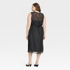 Women's Sheer Organza Midi Shift Dress - A New Day™ - 2 of 3