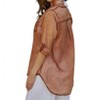Women's Sheer Linen Top - Milio Milano - 2 of 2