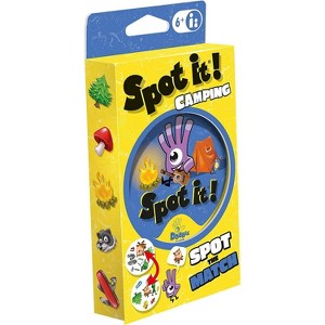 Spot It! Camping (Eco-friendly) Card Board Game Asmodee - 1 of 2