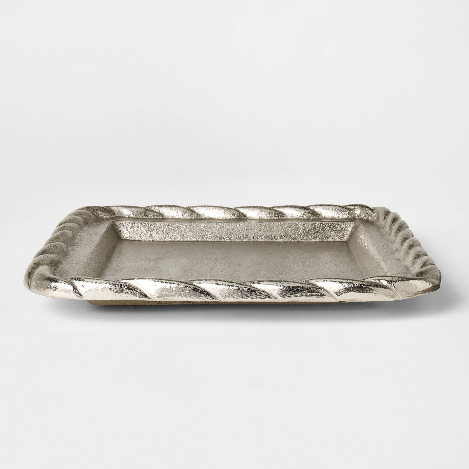 Catchall Tray Silver - Threshold™ designed with Studio McGee