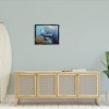 Stupell Industries Underwater Manatee Impressionist Framed Floater Canvas Wall Art - 2 of 4