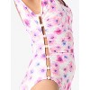 Carmen Marc Valvo Scoop Neck Beaded One Piece Swimsuit - 4 of 4