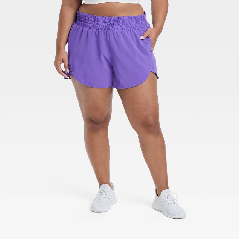 Women's Flex Woven High-Rise Shorts 3" - All In Motion™, 1 of 11