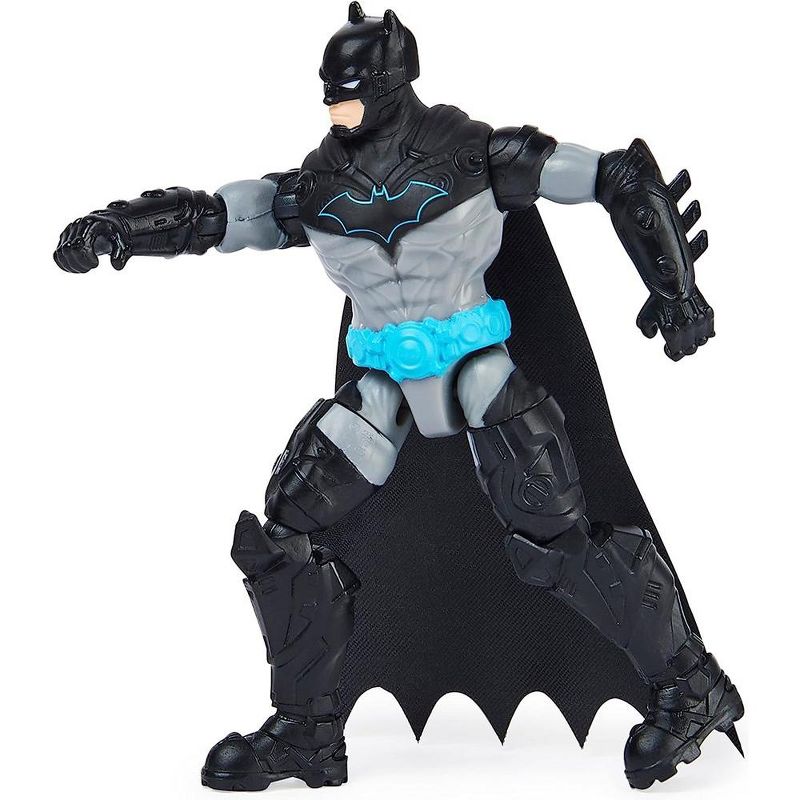 DC Comics Batman 4-inch Bat-Tech Batman and King Shark Action Figures with 6 Mystery Accessories, for Kids Aged 3 and up, 3 of 5