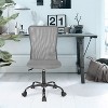 BestMassage Mesh Office Chair Computer Chair with Lumbar Support & Thickly Padded Seat Rolling Swivel Back Support Chair for Home Office - 2 of 4