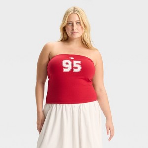 Women's Graphic Tube Top - Wild Fable™ - 1 of 3