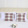 PiccoCasa Buffalo Check Plaid Square Throw Pillow Covers 2 Pcs - 3 of 4