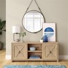 58 Inch White Oak TV Stand - Henn&Hart - 4 of 4