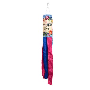 Briarwood Lane Spring Bless This Home With Love Windsock Wind Twister 40x6 For Spring Wind Spinner - 1 of 2