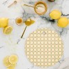 Colour Poems Retro Geometric Pattern III Cutting Board Round - Deny Designs - 2 of 3