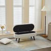 Airsurfer Basics Upholstered Storage Ottoman and Entryway Bench WHITE - 2 of 4