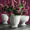 Plum & Post Column Footed Urn 13" - 2 of 4