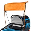 Sun Shade Canopy for Kayak Boat Canoe, Canopy for Single Person, Universal Awning Canopy with Storage Bag for Outdoor Fishing Tricycles - 3 of 4