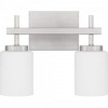 Quoizel Lighting Wilburn 2 - Light Vanity in  Brushed Nickel - 3 of 3