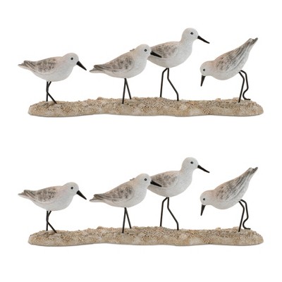 Sea Birds on Branch Figurine (Set of 2)
