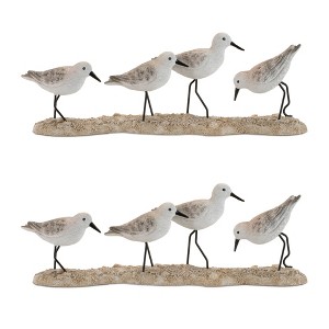 Sea Birds on Branch Figurine (Set of 2) - 1 of 4