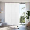 86"x96" Chicology Light Filtering Panel Track Woven Curtain Blind - 2 of 3