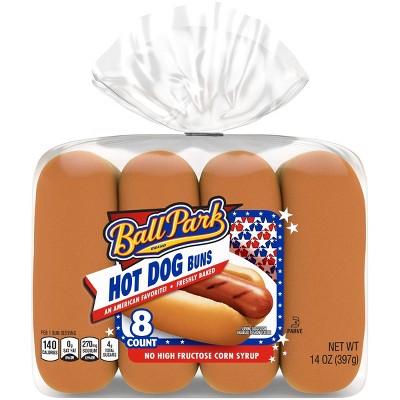 Ball Park Hot Dog Buns - 13oz/8pk