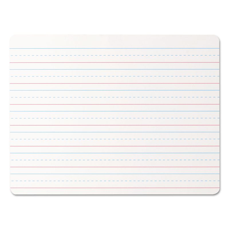 Universal Lap/Learning Dry-Erase Board Lined 11 3/4" x 8 3/4" White 6/Pack 43911, 4 of 7
