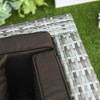 Resenkos 7-Piece Rattan Sectional Set, Outdoor Sectional Furniture, PE Rattan, - 4 of 4