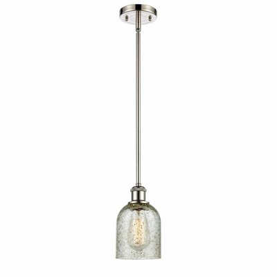 Caledonia - 1 Light Mini Pendant In Industrial Style-10 Inches Tall and 5 Inches Wide