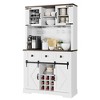 Farmhouse Buffet Cabinet with Storage - 3 of 4