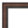 Amanti Art 28"x64" Non-Beveled Full Length Floor Leaner Caleb Brown Framed Mirror: Rustic Farmhouse Style, Polystyrene Frame - 3 of 4