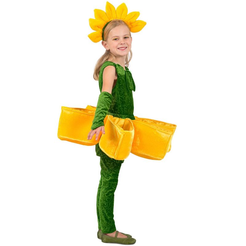 Princess Paradise Girl's Sunflower Petal Pocket Costume, 4 of 7