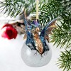 Design Toscano Hard Boiled Dragon Hatchling Holiday Ornament - 2 of 4
