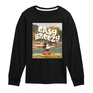 Boys' - Disney - Easy Breezy Long Sleeve Graphic T-Shirt - 1 of 4