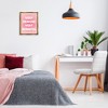 Stupell Industries Trendy Pink Demure & Mindful Black Framed Floater Canvas Wall Art - 2 of 4
