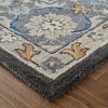Rylan Transitional Oriental Taupe/Blue/Ivory Area Rug - 3 of 4