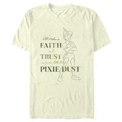 T-shirt Peter Target Pixie Faith Trust Pan : Men\'s Dust