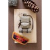 Kalalou Backpack Christmas Ornaments – Set of 4 (Min 2) Festive Tree Decorations - 3 of 4
