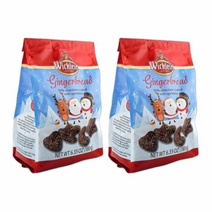 Wicklein Milk Chocolate Coated Sprinkles Soft Gingerbread Cookies 6.35Oz. / 180 g. (Pack of 2) - 1 of 4