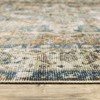 Oriental Weavers Charleston CHA02 Blue/ Gold Indoor Area Rug - 5' x 7' - 3 of 4