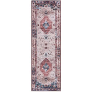 Tucson TSN155 Power Loomed Indoor Machine Washable Rug - Safavieh - 1 of 4