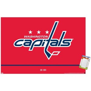 Trends International NHL Washington Capitals - Logo 21 Unframed Wall Poster Prints - 1 of 4