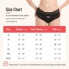 CARER 2pk Menstrual Underwear for Women Lace Period Panties Leak-proof Washable - Mild Absorbency - 4 of 4